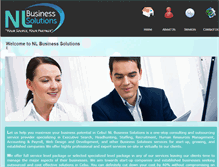 Tablet Screenshot of nlbizsolutions.com